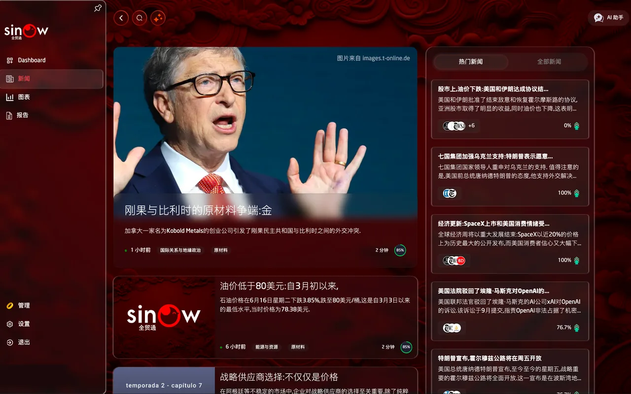 资讯流与事件关联